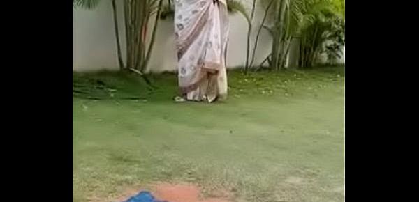  Swathi naidu saree dropping part-4 short film shooting